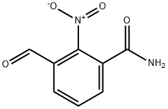 Benzamide, 3-formyl-2-nitro- Struktur