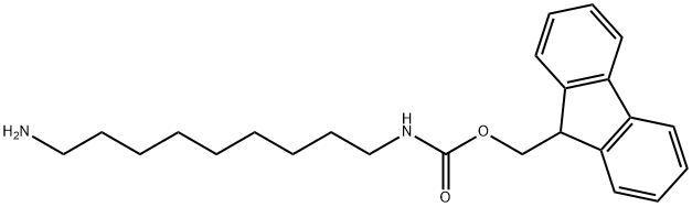 Carbamic acid, N-(9-aminononyl)-, 9H-fluoren-9-ylmethyl ester Struktur