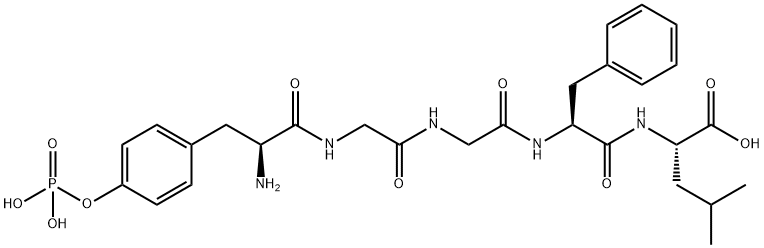 L-Leucine, O-phosphono-L-tyrosylglycylglycyl-L-phenylalanyl-