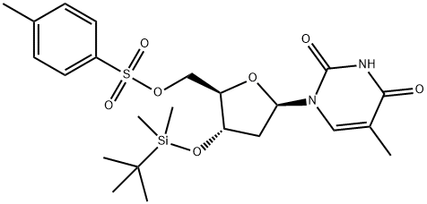 Thymidine, 3'-O-[(1,1-dimethylethyl)dimethylsilyl]-, 5'-(4-methylbenzenesulfonate)