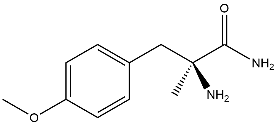 Benzenepropanamide, α-amino-4-methoxy-α-methyl-, (αS)-