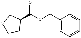 3-Furancarboxylic acid, tetrahydro-, phenylmethyl ester, (S)- (9CI) Struktur