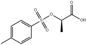 Propanoic acid, 2-[[(4-methylphenyl)sulfonyl]oxy]-, (2R)- Struktur