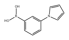 Boronic acid, B-[3-(1H-pyrrol-1-yl)phenyl]- Struktur