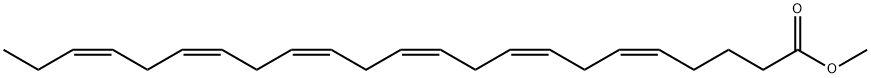 Methyl 5(Z),8(Z),11(Z),14(Z),17(Z),20(Z)-Tricosahexaenoate Struktur