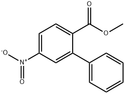 [1,1'-Biphenyl]-2-carboxylic acid, 5-nitro-, methyl ester Struktur