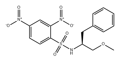 Benzenesulfonamide, N-[(1S)-1-(methoxymethyl)-2-phenylethyl]-2,4-dinitro-