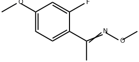 Ethanone, 1-(2-fluoro-4-methoxyphenyl)-, O-methyloxime