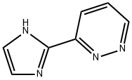 Pyridazine, 3-(1H-imidazol-2-yl)- Struktur