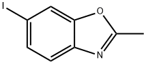 Benzoxazole, 6-iodo-2-methyl- Struktur