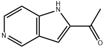 Ethanone, 1-(1H-pyrrolo[3,2-c]pyridin-2-yl)- Struktur