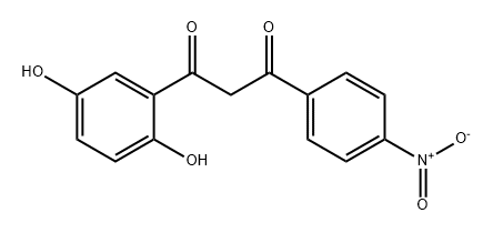 1,3-Propanedione, 1-(2,5-dihydroxyphenyl)-3-(4-nitrophenyl)-