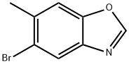 5-Bromo-6-methyl-1,3-benzoxazole Struktur