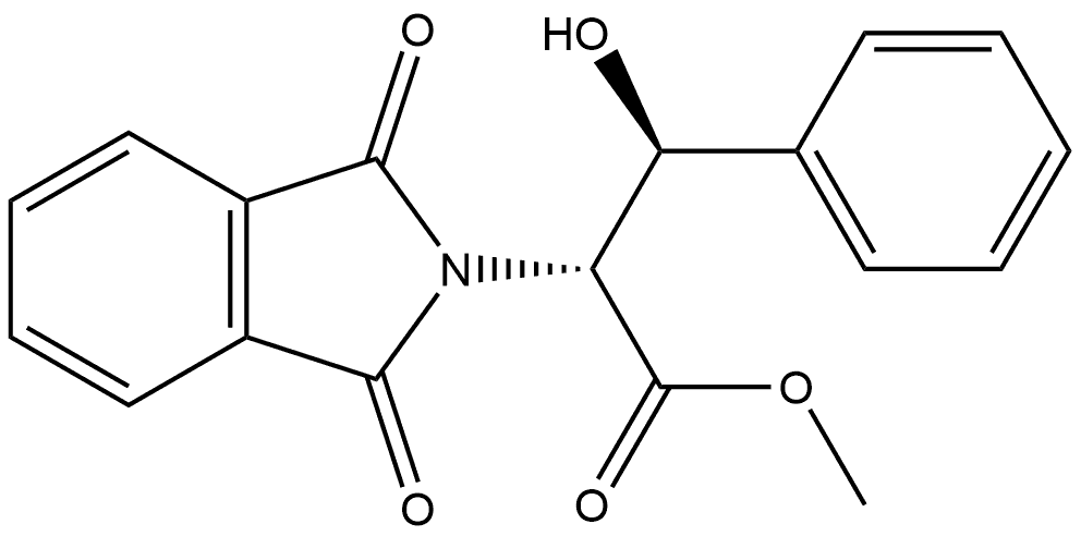 2H-Isoindole-2-acetic acid, 1,3-dihydro-α-(hydroxyphenylmethyl)-1,3-dioxo-, methyl ester, [R-(R*,S*)]- (9CI)