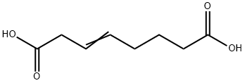 3-Octenedioic acid Struktur