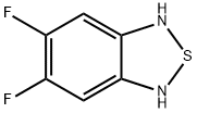 2,1,3-Benzothiadiazole, 5,6-difluoro-1,3-dihydro- Struktur