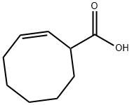 2-CYCLOOCTENE-1-CARBOXYLIC ACID Struktur