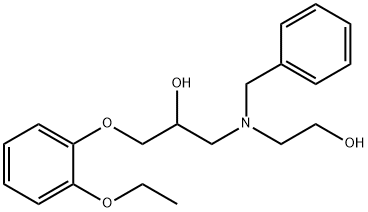 2-Propanol, 1-(2-ethoxyphenoxy)-3-[(2-hydroxyethyl)(phenylmethyl)amino]-