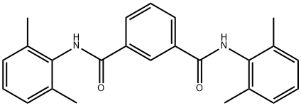 N~1~,N~3~-bis(2,6-dimethylphenyl)isophthalamide Struktur