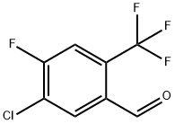 5-Chloro-4-fluoro-2-(trifluoromethyl)benzaldehyde Struktur