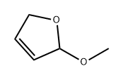 Furan, 2,5-dihydro-2-methoxy- Struktur