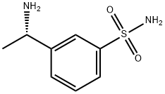 Benzenesulfonamide, 3-[(1S)-1-aminoethyl]- Struktur