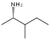 2-Pentanamine, 3-methyl-, (2S)- Struktur