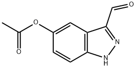 1H-Indazole-3-carboxaldehyde, 5-(acetyloxy)-