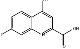 2-Quinolinecarboxylic acid, 4-hydroxy-7-iodo-