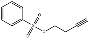 3-BUTYN-1-OL, 1-BENZENESULFONATE 結構式