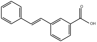 Benzoic acid, 3-[(1E)-2-phenylethenyl]-