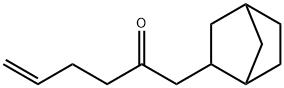 5-Hexen-2-one, 1-bicyclo[2.2.1]hept-2-yl- Struktur