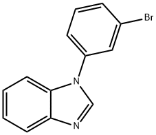 1H-Benzimidazole, 1-(3-bromophenyl)- Struktur