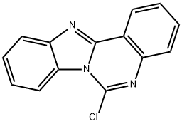 Benzimidazo[1,2-c]quinazoline, 6-chloro- Struktur