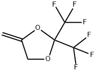 4-Methylene-2,2-bis(trifluoromethyl)-1,3-dioxolane Struktur