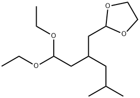 1,3-Dioxolane, 2-[2-(2,2-diethoxyethyl)-4-methylpentyl]-