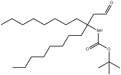 Boc-NH-Oc2-propanal Struktur