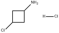 Cyclobutanamine, 3-chloro-, hydrochloride (1:1) Struktur