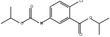 Benzoic acid, 2-chloro-5-[[(1-methylethoxy)carbonyl]amino]-, 1-methylethyl ester