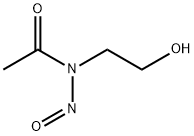 N-(2-Hydroxyethyl)-N-nitrosoacetamide Struktur