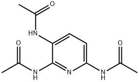 Acetamide, N,N',N''-2,3,6-pyridinetriyltris- (9CI)