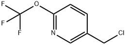 5-Chloromethyl-2-trifluoromethoxy-pyridine Struktur