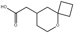 5-Oxaspiro[3.5]nonane-8-acetic acid Struktur