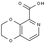 1,4-Dioxino[2,3-c]pyridine-5-carboxylic acid, 2,3-dihydro- Struktur