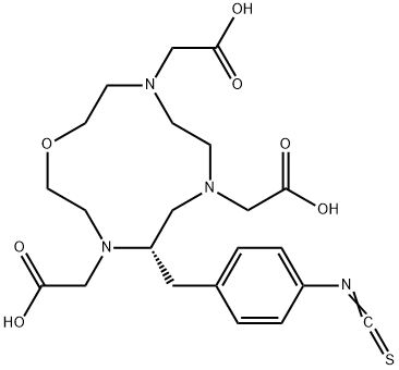 p-SCN-Bn-oxo-DO3A Struktur