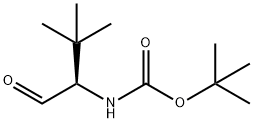 Carbamic acid, (1-formyl-2,2-dimethylpropyl)-, 1,1-dimethylethyl ester, (R)- (9CI) Struktur