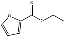 2-Furanthiocarboxylic acid O-ethyl ester Struktur