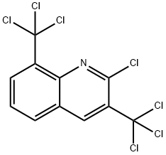 Quinoline, 2-chloro-3,8-bis(trichloromethyl)-