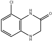 8-Chloro-3,4-dihydro-2(1H)-quinoxalinone Struktur