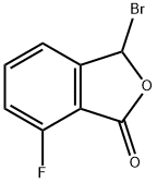 3-Bromo-7-fluorophthalide Struktur